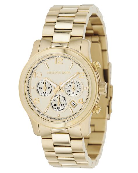 michael kors white gold bracelet|michael kors gold bracelet watch.